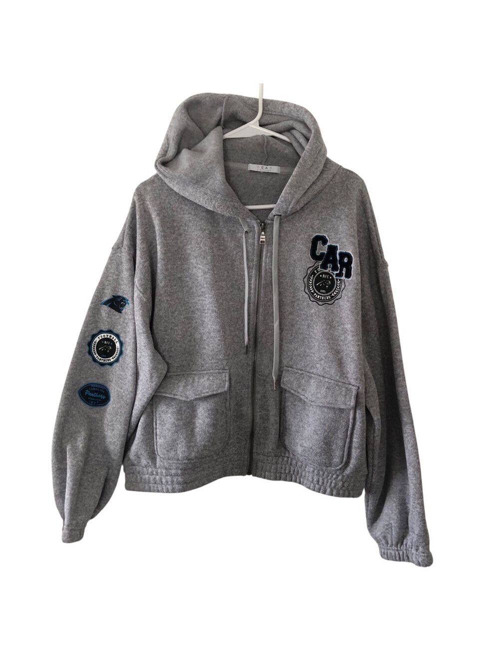 NFC Carolina Panthers NFL Hoodie WEAR by Erin Andrews Size XXL